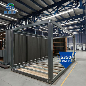 20ft mở rộng container nhà-prefab phẳng gói Modular nhà với kết cấu thép khung - Product Image 1