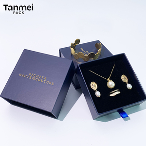 Custom Logo Jewelry <b>Gift</b> <b>Box</b> Paper Packaging for Rings <b>Earrings</b> Necklaces and Bracelets - Product Image 2
