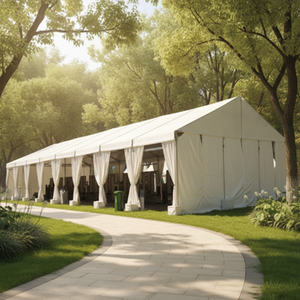 Carpa para 4 Canchas Deportivas al Aire Libre <span class=keywords><strong>de</strong></span> 24mx45m, Carpa <span class=keywords><strong>de</strong></span> Aluminio para Pista <span class=keywords><strong>de</strong></span> Pádel, <span class=keywords><strong>Tenis</strong></span> y Baloncesto - Product Image 2