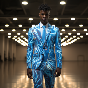 2024 costume d'impression numérique 3D pour hommes <span class=keywords><strong>cos</strong></span> fête scène discothèque brillant costume de performance cool - Product Image 1