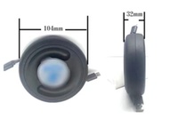 USB de gestión redonda a tipo C cable de carga portátil mini carrete de cable retráctil