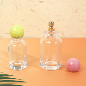 Sang Trọng 50Ml Hình Trụ Thủy Tinh Rỗng Chai Nước Hoa Vít Cap Biểu Tượng Tùy Chỉnh Nước Hoa Trang Điểm Mặt Kem Mẫu Miễn Phí Có Sẵn - Product Image 1