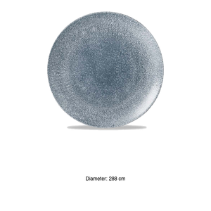Assiette plate bleue Raku 28,8 cm Churchill Studio Prints Rktbev11 - Product Image 3