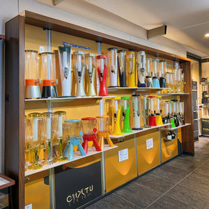 Distributeur de boissons froides en plastique de 3 L de grande capacité, de qualité alimentaire, lavable, pour hôtels, bars <span class=keywords><strong>et</strong></span> usage commercial, avec logo personnalisé - Product Image 6