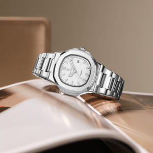 Gohuos 8803 Affascinante Nuovo <span class=keywords><strong>Orologio</strong></span> da <span class=keywords><strong>Uomo</strong></span> <span class=keywords><strong>Nero</strong></span> di Lusso in Acciaio Inossidabile con Display Data Classico al Quarzo Impermeabile - Product Image 5