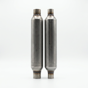 อะไหล่รถยนต์ Universal Performance ท่อไอเสียสแตนเลสแบบตรง พร้อมเรโซเนเตอร์แบบ Glasspack ใหม่ ความหนา 1.2-1.5 มม. รับประกัน 12 เดือน - Product Image 1