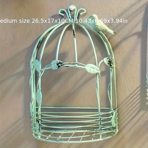 Orman açık dekorasyon süs demir kuş kafesi Park avlu Villa koridor avlu bahçe süsleri için mikro manzara - Product Image 4