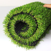 Gazon artificiel de football LFL Brand Landscaping, pelouse synthétique verte 2x25m/4x25m, imperméable et durable 5-8 ans