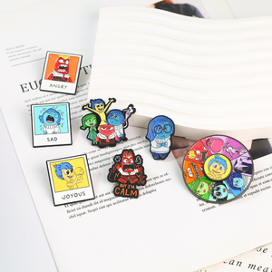 Broche en émail de haute qualité pour les Minions, badge en métal, film américain et européen, dessin animé, accessoire, épingle, gravure numérique plaquée au fer - Product Image 2