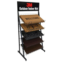 Présentoir en métal pour tapis de porte, sur mesure, pour vente en gros