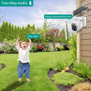 Cámara PTZ Solar de 3MP con Panel Solar de 8W y Batería de 8000mAh, Venta al Por Mayor de Fábrica ° Pan 90 ° Tarjeta TF Inclinable IP66 Tuya de 128 GB - Product Image 5