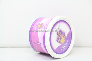 Directo de fábrica, <span class=keywords><strong>cera</strong></span> suave enlatada de 400ml, <span class=keywords><strong>cera</strong></span> depilatoria perfumada de lavanda ahumada rosa <span class=keywords><strong>para</strong></span> Bikini facial/áreas íntimas, bolsa OEM de 100g - Product Image 5