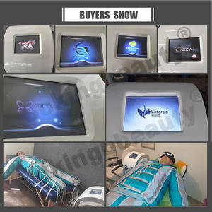 Dispositivo di compressione dell'aria dello strumento di bellezza dimagrante di Pressotherapie-Apparaat portatile per il drenaggio linfatico e la perdita di peso - Product Image 5