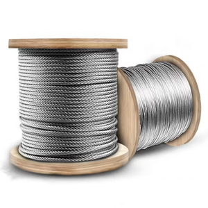 <span class=keywords><strong>ANWEN</strong></span> 8X19s+FC 8mm 10mm 12mm Cable de Acero Brillante Sin Galvanizar para Elevadores, Uso en Ascensores, Alta Calidad, Precio de Fábrica - Product Image 1