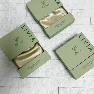 Impression de logo personnalisé Emballage de boîte à bijoux en carton de luxe avec ruban et velours - Product Image 4