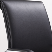 ALINUNU Prix de gros Chaise de bureau personnalisée à dossier moyen pour bureau à domicile en cuir PU pivotante à 360 degrés