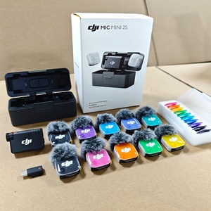DJI Mic Mini 2S 2TX 1RX Micrófono Inalámbrico Lavalier, 32 bits Float, 14.5GB, Cancelación de Ruido AI, 400m, 48H, 4 Canales, para <span class=keywords><strong>YouTube</strong></span>, TikTok, Vlog, Venta al por Mayor - Product Image 3