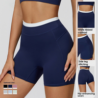 Shorts de yoga taille haute Evaricky pour femmes, extensibles, pour l'entraînement, la course à pied, vêtements de sport, doux, respirant, essentiels pour le fitness, shorts de sport pour la salle de sport