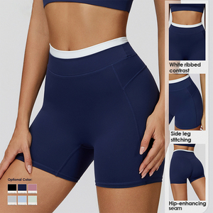 <span class=keywords><strong>Pantaloncini</strong></span> da yoga a vita alta Evaricky da donna, elasticizzati, per allenamento, corsa, abbigliamento sportivo, morbidi, traspiranti, essenziali per il fitness, <span class=keywords><strong>pantaloncini</strong></span> sportivi da palestra - Product Image 2