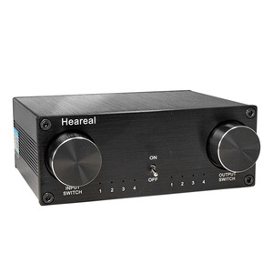 POWER AMPLIFI 4 in 4 Outメタルオーディオスイッチャーロスレス入出力スイッチングAMPLIFICADOR Amplifi - Product Image 1