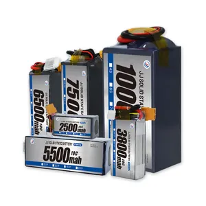 סיטונאי מחיר זול 2500 אמא 3800 אמא 5500 אמא mah 6500mah 7500mah 3s4s6s12s libhv 4.45 מצב מוצק lipo