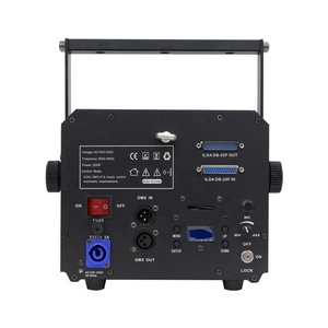 Disco DJ ánh sáng sân khấu 3 Wát RGB đầy đủ màu sắc <span class=keywords><strong>laser</strong></span> hiển thị sử dụng hiệu ứng sân khấu chiếu sáng - Product Image 2