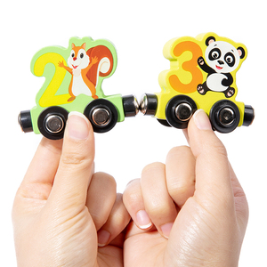 Cổ Điển Kỹ Thuật Số Train Nối Tập Thể Dục Tư Duy Đầu Giáo Dục Montessori Bằng Gỗ Cổ Điển Đồ Chơi Trẻ Em Cho Trẻ Em Trai Cô Gái - Product Image 2