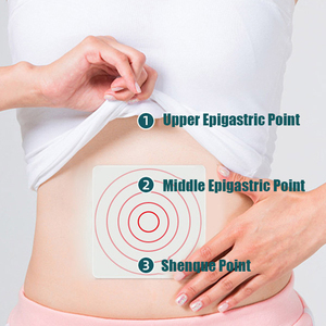 Meilleur patch de soulagement de la douleur à l'estomac-Plâtre médicamenteux à base de plantes pour le reflux acide, les ballonnements et le soutien de la santé intestinale