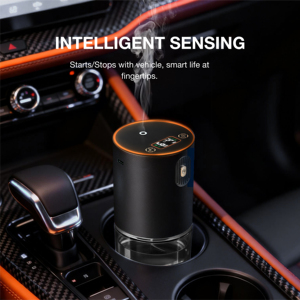 เครื่องกระจายกลิ่นหอมในรถยนต์แบบพกพาอัจฉริยะระดับไฮเอนด์ ไม่ใช้น้ำ พร้อมถังน้ำใสและหน้าจอ HD - Product Image 5