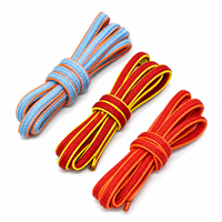 Lacets de sport ronds personnalisés en gros, lacets de sport assortis aux couleurs pour baskets de course OEM ODM Mingjia