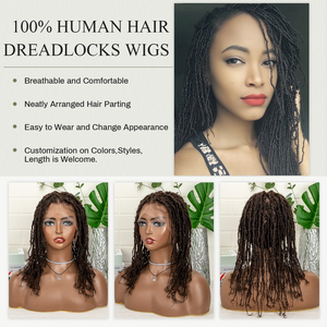 วิกผมแท้แท้สำหรับผู้หญิงผิวดำช่อผมแท้แบบเต็มเป็นลูกไม้ฐานไมโครอินเตอร์ล็อค - Product Image 2