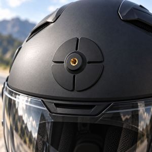 Flexibele zelfklevende beugel met 1/4 schroefgat, geschikt voor rubberen mobiele telefoonsteunbasis van actiecamera-helmaccessoires - Product Image 2