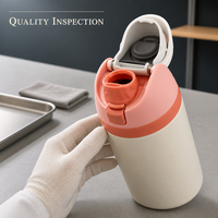Gobelet isotherme Owa 16oz/19oz/24oz/28oz/32oz en acier inoxydable à double paroi, isolation thermique 12-24h, sans BPA, anti-fuite, pour fêtes et événements