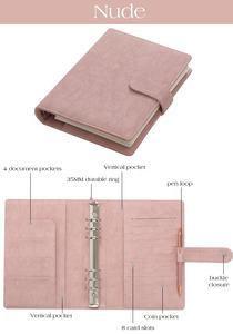 Carpeta de Anillas A5 con Cubierta de Lona, la Más Vendida en Etsy, para Agendas <span class=keywords><strong>Hobonichi</strong></span>, Stalogy y Midori MD, como Álbum de Fotos/Cubierta de Agenda - Product Image 6