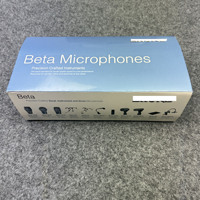 Microphone à condensateur Beta98HC à quatre broches avec tube en cuivre pour capturer les sons de batterie en cuivre, caisses claires et kits de batterie - 20Hz-20KHz