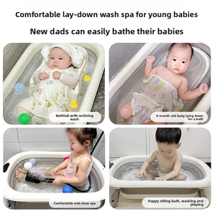 Coffret Cadeau Bébé en Plastique <span class=keywords><strong>de</strong></span> Haute Qualité avec Baignoire pour Nouveau-né et Siège d'Apprentissage <span class=keywords><strong>de</strong></span> la Propreté 3-en-1 pour Enfants <span class=keywords><strong>de</strong></span> 0 à 8 Ans - Product Image 4