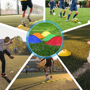 Disque <span class=keywords><strong>de</strong></span> marquage portable léger et résistant à l'usure pour la planification des terrains <span class=keywords><strong>de</strong></span> sport, l'enseignement, le fitness et les activités parent-enfant - Product Image 2