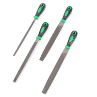 Ensemble de 4 limes à bois en plastique bicolores WYNN'S