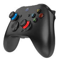 Manette de jeu sans fil avec moteur de vibration pour PC Switch Steam IOS Android Contrôle de jeu PC et direction de volant pour les joueurs