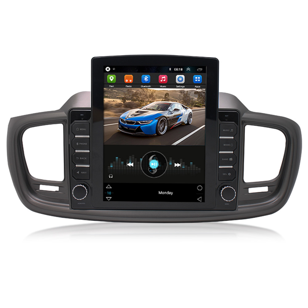 Автомагнитола 2DIN, Android, GPS для Kia Sorento 2015-2019 9,7 дюймов, вертикальный экран Tesla, мультимедийный DVD-плеер, навигация
