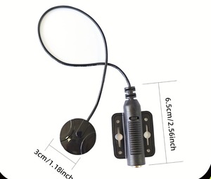 Piëzo-elektrische contactpickup verbetert het geluid van akoestische gitaren, ukulele, viool, mandoline, kalimba en harp. - Product Image 5