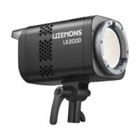 Luz de Video LED Godox LE200D Litemons, Iluminación Continua Máxima de 220W, Control Inalámbrico/DMX/NFC, Montura Bowens para Estudio y Transmisión en Vivo