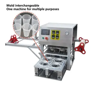 Пластиковая ручная машина для запечатывания йогуртов, упаковщик, сделано в Китае