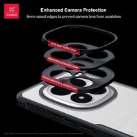 Coque Xundd pour Redmi Note 15 Pro 5G Airbag coque antichoc TPU + acrylique couverture arrière transparente pour Redmi Note 13 14 15 Pro Plus