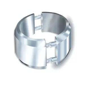 Half Shell Aluminum Bracelet Anode (Square End, Welded) YX-AL-BT220