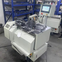 Machine à nouer les étiquettes de vêtements à grande vitesse, machine à enfiler les cordons d'étiquettes, machine à enfiler les cordons élastiques en nylon pour étiquettes de vêtements