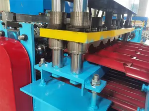 Metal Roofing Sheet Corrugating Iron Sheet Roll Forming Making Machine 3 Layer Cold Galvanizing Line