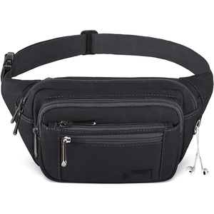 Sac banane imperméable multi-poches grande capacité pour la randonnée, la marche, les activités de plein air, les voyages, les festivals, la course à pied, les sports - Product Image 3