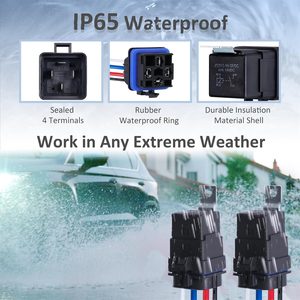 Автомобильные реле <span class=keywords><strong>12V</strong></span>/24V с фиксированной задней 5-контактным преобразованием 40A /80A/100A автомобильное реле <span class=keywords><strong>12v</strong></span> 4 pin - Product Image 2