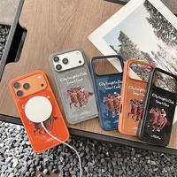 Étui de protection magnétique en cuir rigide de luxe pour iPhone 17 Pro Max, style gentleman, coque de téléphone professionnelle, en promotion